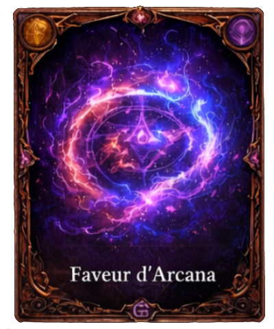 Faveur d'Arcana